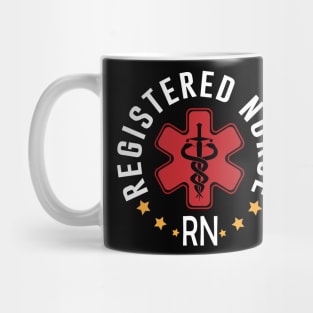 Vintage Registered Nurse RN Nursing Nurse Day and Nurse Week Mug